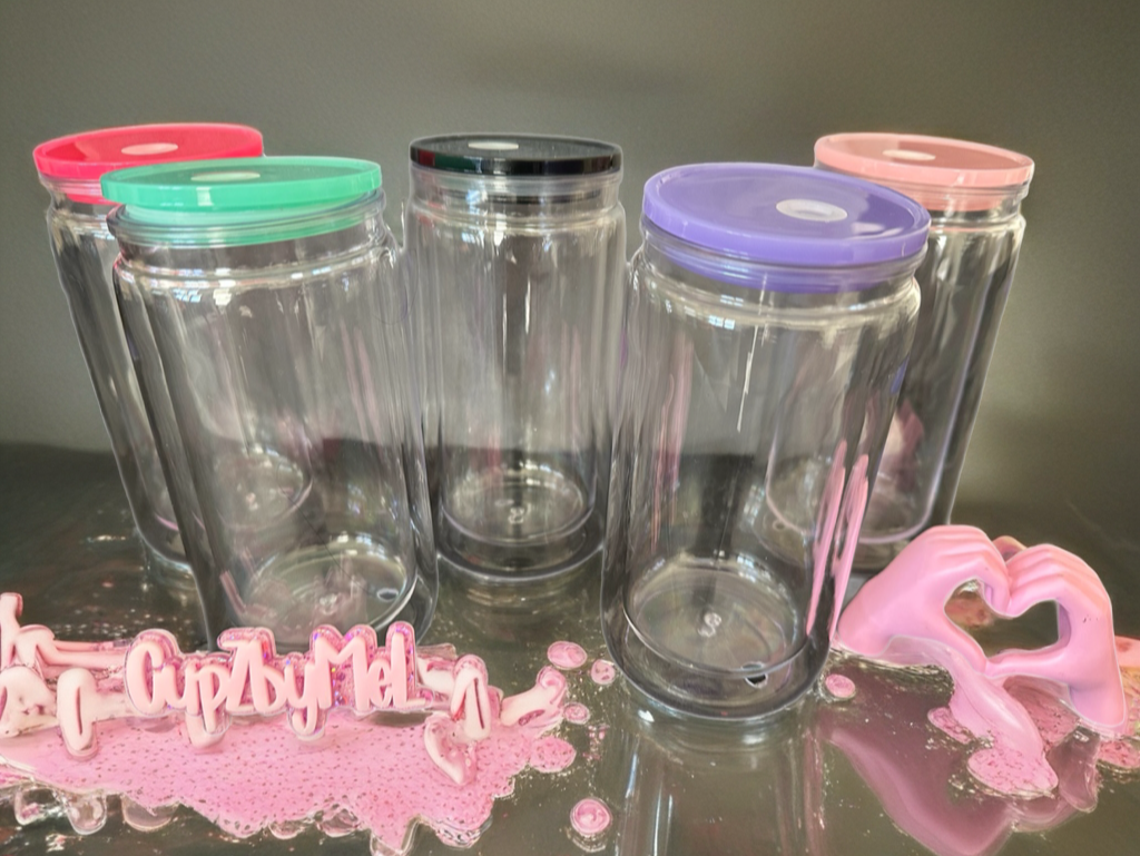 Acrylic 16oz Snow Globe CupZ